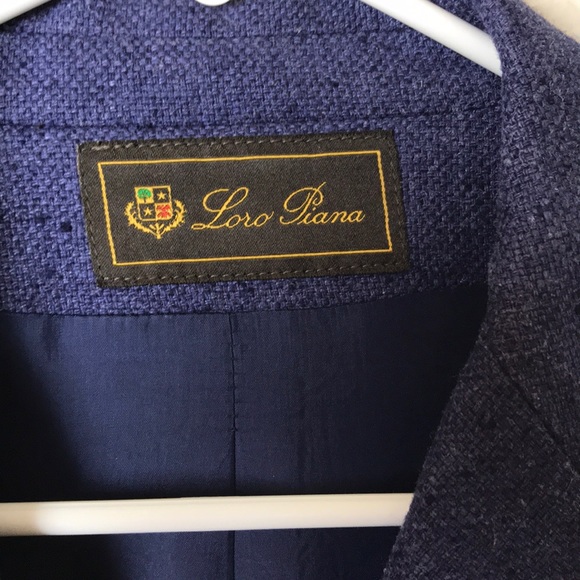 Loro piana light weight cashmere silk blazer 42 - Picture 2 of 4